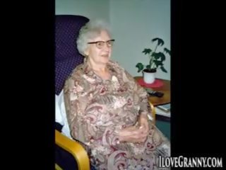 Ilovegranny domácívyrobený babička slideshow video: volný dospělý film 66