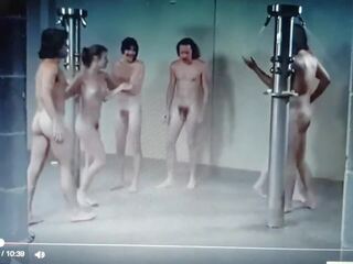 Mieszany prysznic retro: retro kanał hd xxx film wideo 84